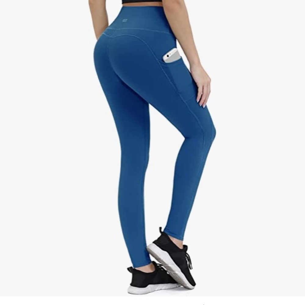 Leggings for Women, Non-See-Through Yoga Pants with Phone Pockets ( IN PACKAGE )